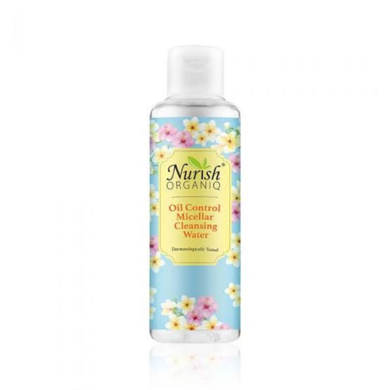 nurish organiq oil control micellar cleansing water 150ml