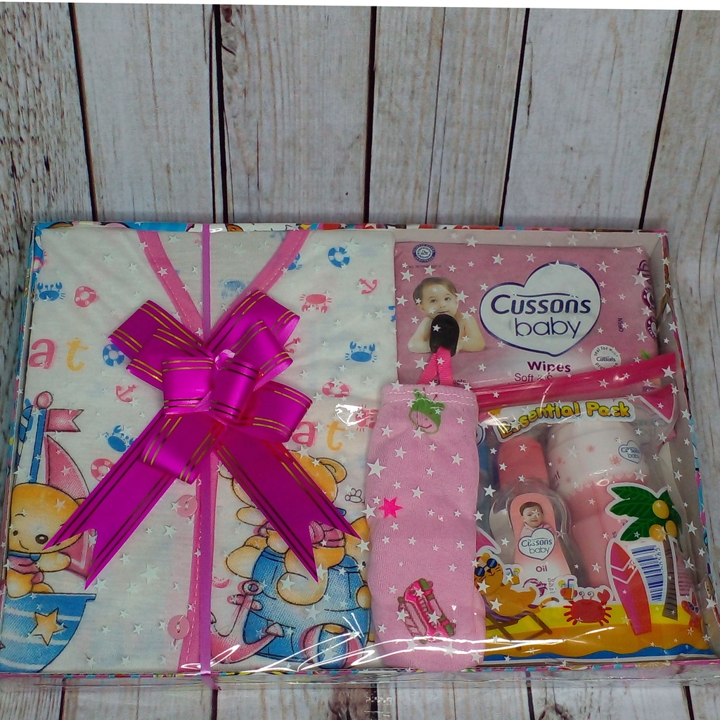 COD / Kado Jenguk bayi / Kado Lahiran / Paket Kado Bayi Newborn / Baby Gift Box plus Setelan Bayi / Parcel Bayi / Hadiah Bayi / Hampers bayi / Zafka Store