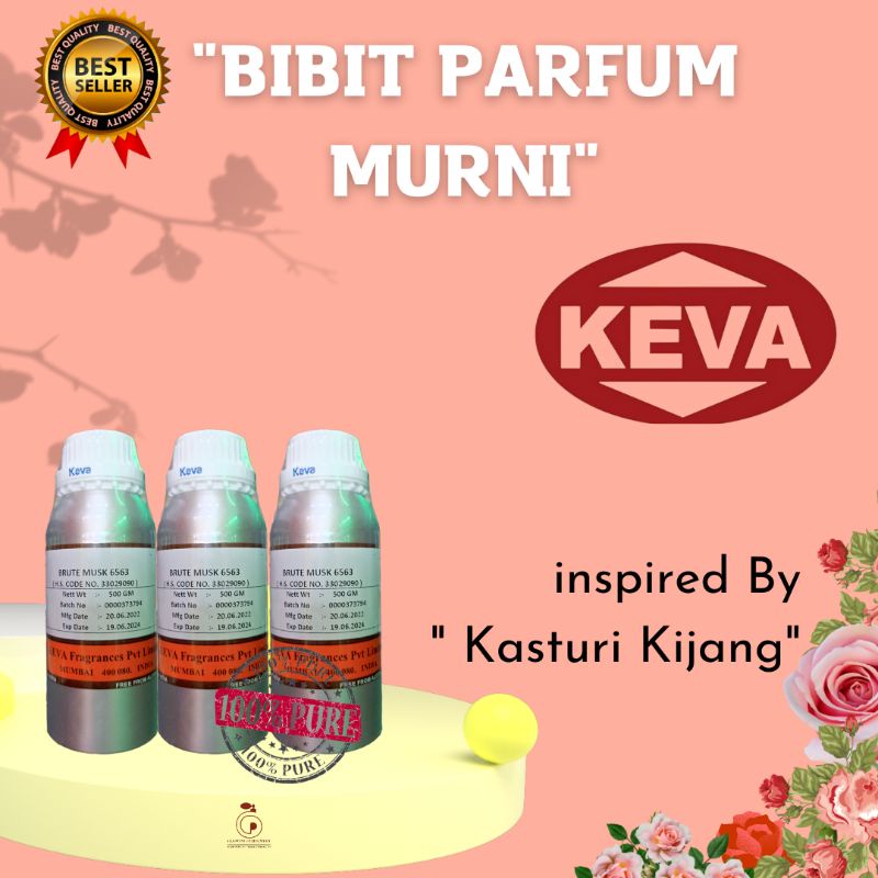 KASTURI KIJANG BY KEVA BIBIT PARFUM MURNI 100ML