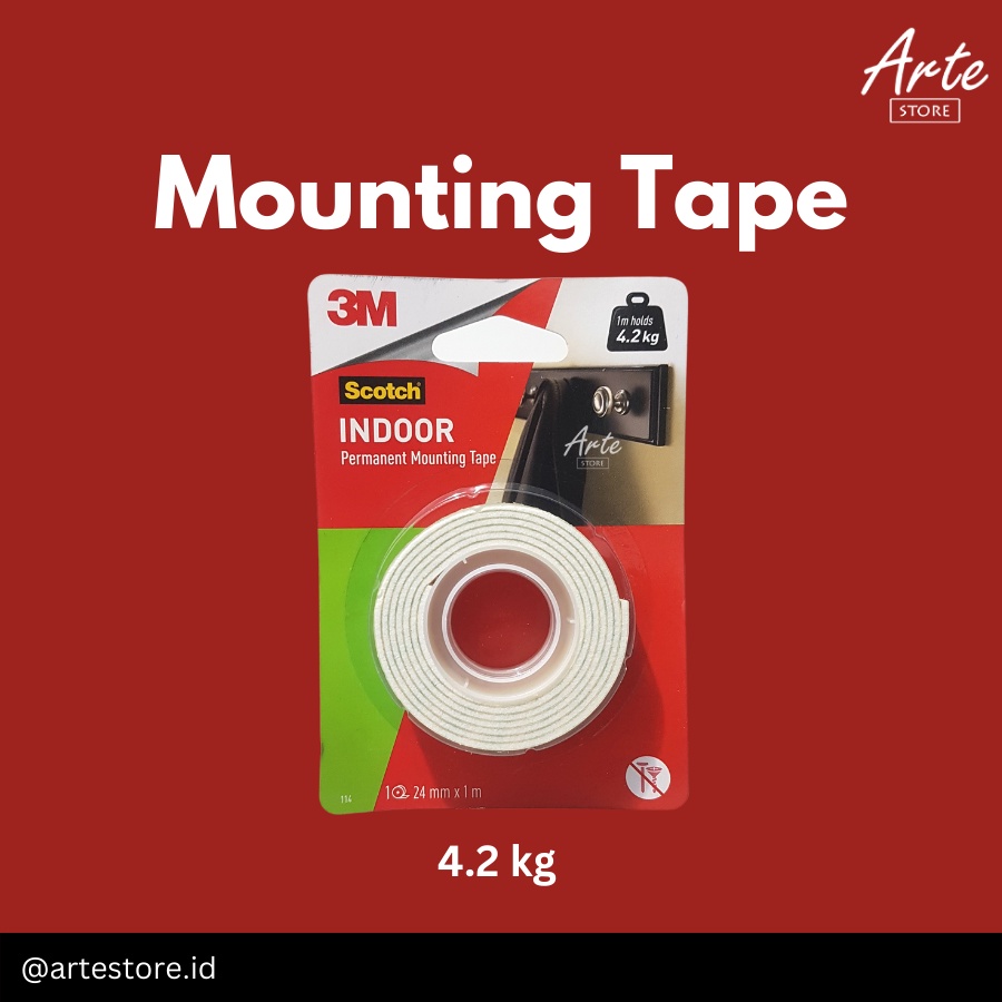 3M Scotch Mounting Tape Indoor 4.2 kg