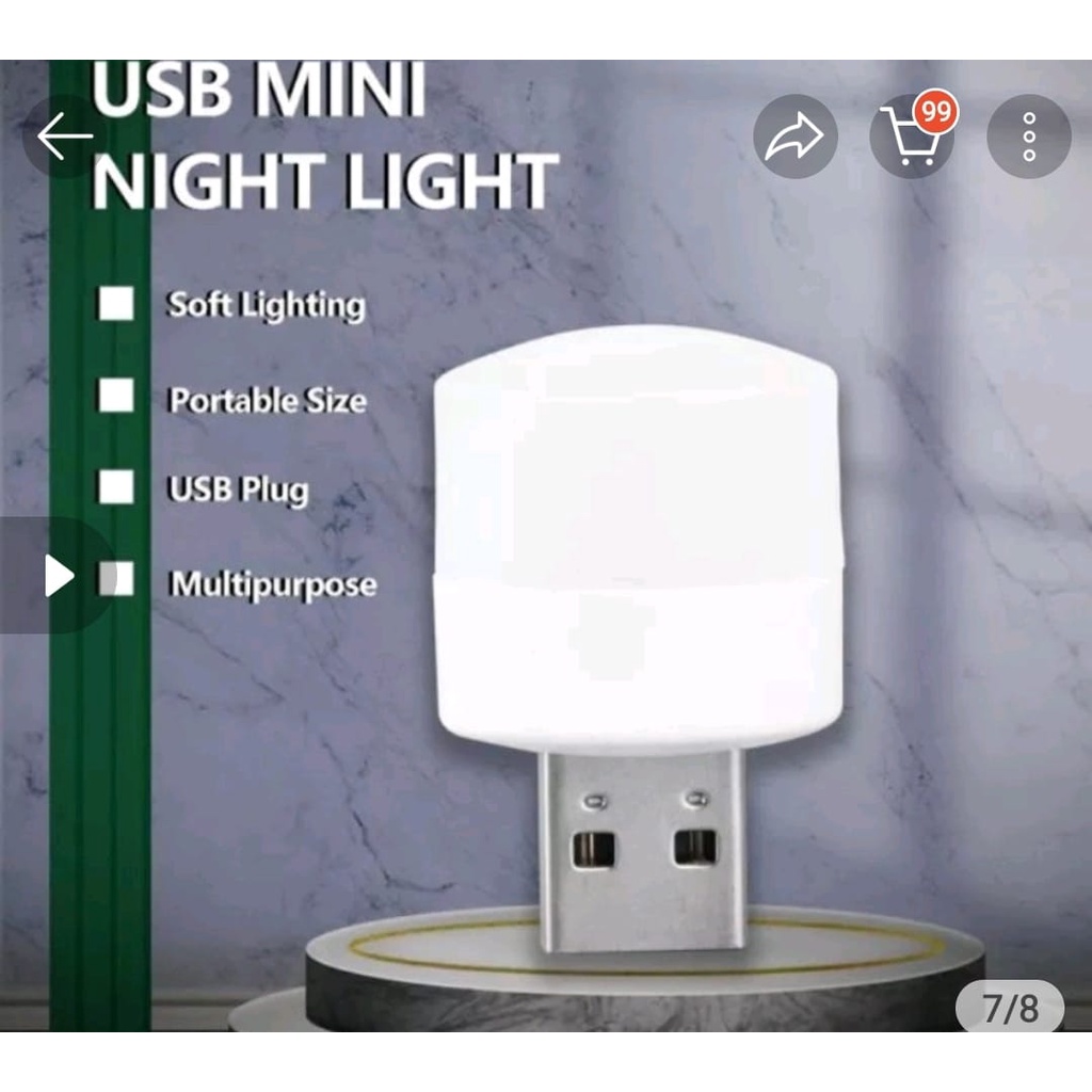 Lampu Led Mini USB Portable/bulb light bohlam kecil