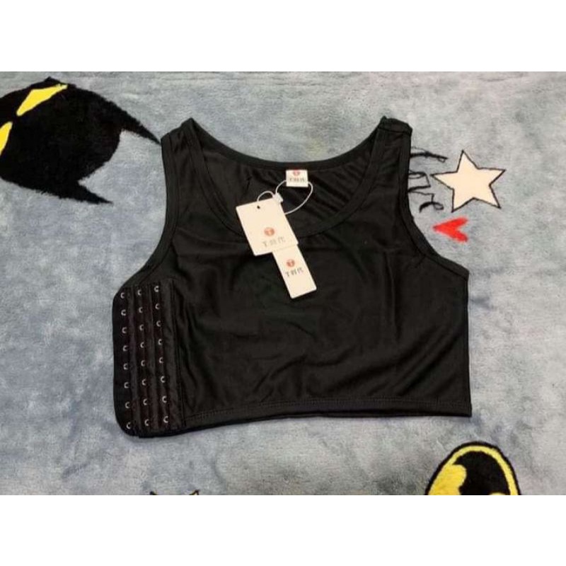breast binder tomboy time perata dada import original bebat dada korset wanita hitam nyaman