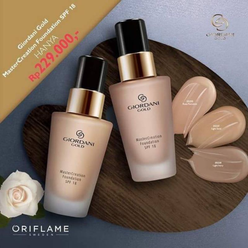 Giordani Gold MasterCreation Foundation SPF 18