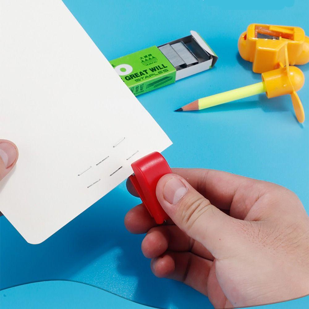 Preva Stationery Set Mainan Alat Belajar Untuk Anak Stapler Penggaris Eraser Patung Pesawat