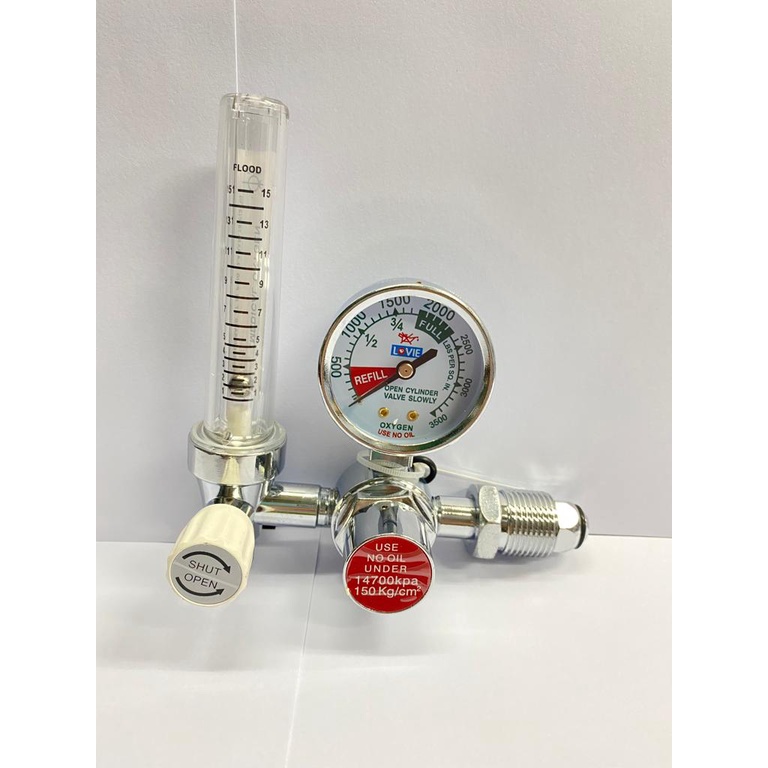 LOVIE Regulator Oksigen / Medical Oxygen Regulator Dari Avico