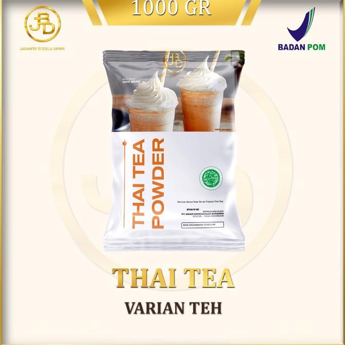 

BAYAR DITEMPAT Bubuk Minuman Premium Thai Tea 1Kg || Jakarta Bubble Drink /KOPI RUBE/KOPI KAPAL API/KOPI SLB/KOPI BUBUK/KOPI GOOD DAY