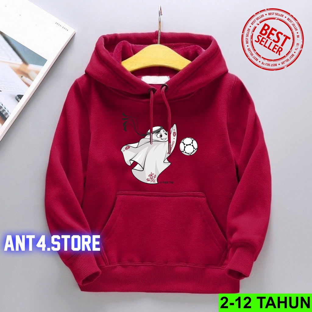 Hoodie Anak Fifa World Cup Qatar 2022 Jaket Anak Usia 2 - 12 Tahun