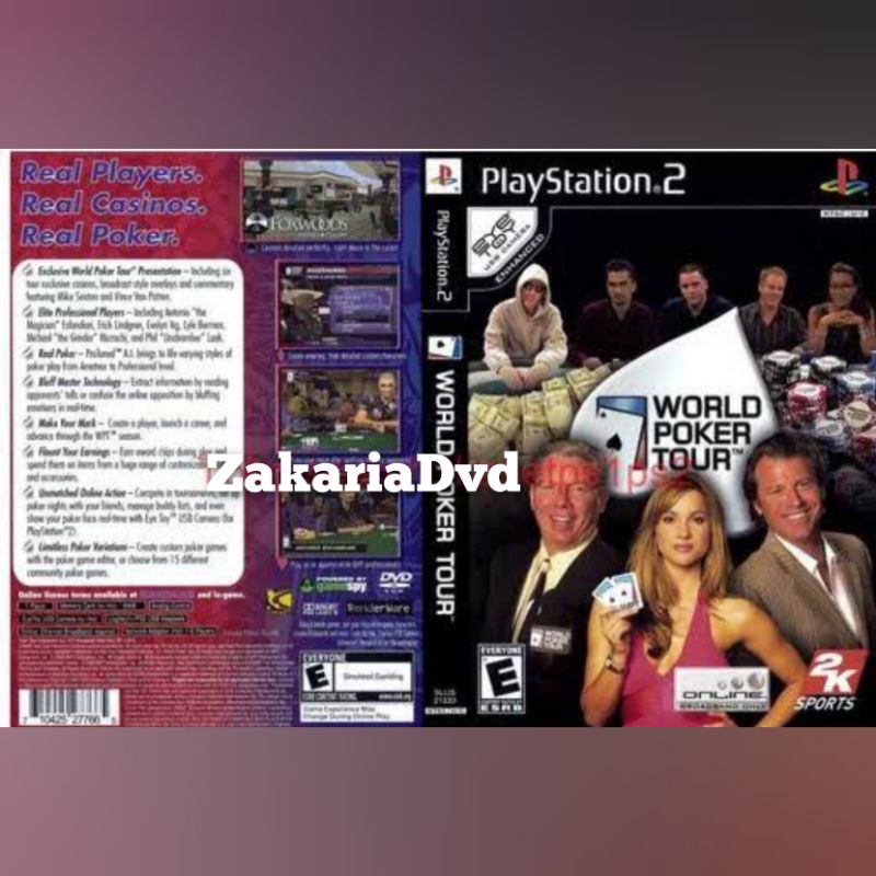 Kaset Ps 2 World Poker Tour