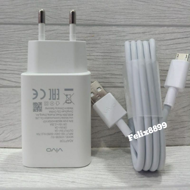 Charger vivo Y11 Y81 Y83 Y91 Y93 Y95 Original 100% 18W Fast Charging Micro USB