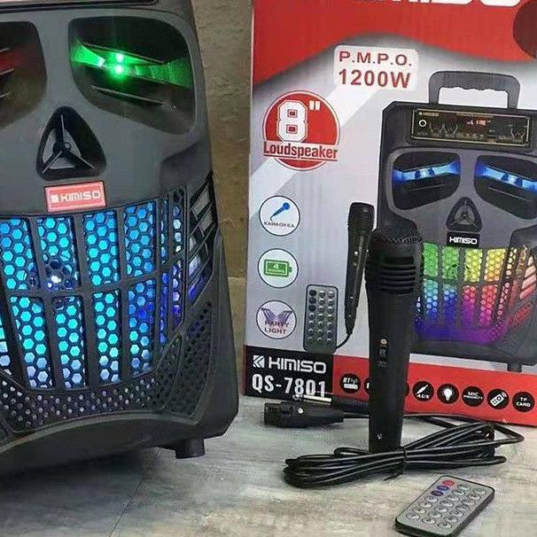 Speaker Bluetooth QS-7801 /3381 FLECO F-8606LED F-8608LED FLECO FL-8955C/D F-8803LED FREE MIC Speake
