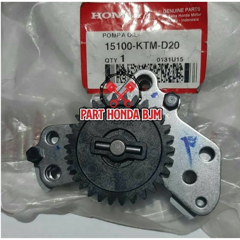 15100-KTM-D20 Pompa oli supra x125 helm in pompa oli blade 125 pompa oli supra x125 fi