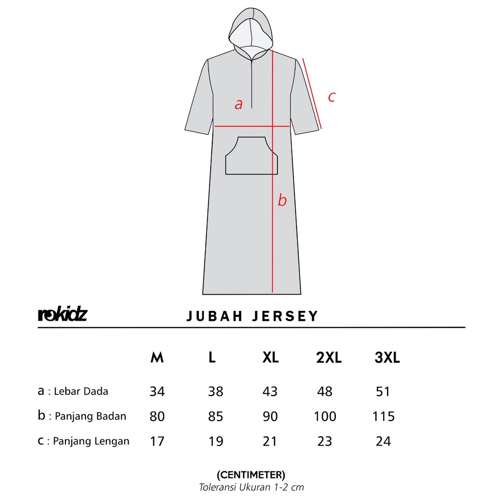 Jubah Jersey ROKIDZ Jubah Gamis Shalat Sholat Anak Laki-Laki