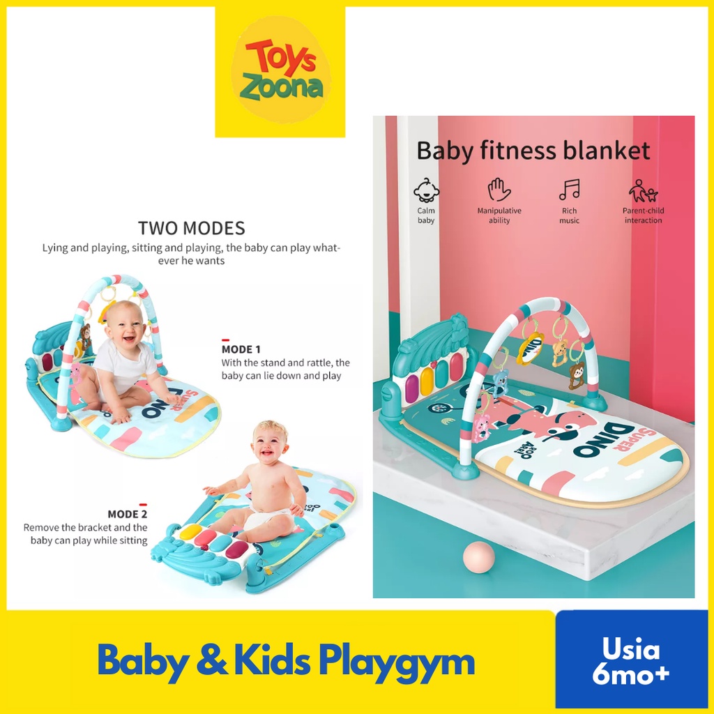 NEW! ToysZoona Playgym All in One Piano Playmats