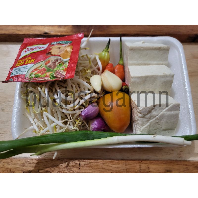 

Paket Oseng Tahu & Tauge