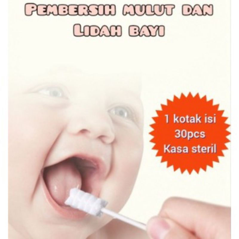 PEMBERSIH LIDAH MULUT BAYI / BABY MOUTH CLEANER / BABY ORAL CLEANER / KASA LIDAH BAYI