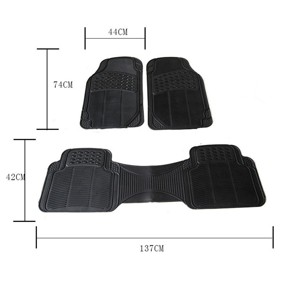 Preva 3Pcs/Set Alas Lantai Mobil Nyaman Tahan Air Four Seasons Car Heavy Duty