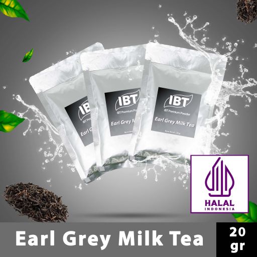 

Bahan Minuman Bubuk Rasa Earl Grey Tea Milk IBT Premium Powder Sachet