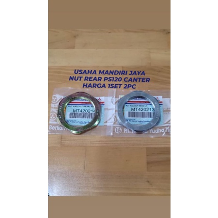 NUT REAR HOUSING NUT PS100 PS120 PS135 CANTER HARGA 1SET 2PC R/L