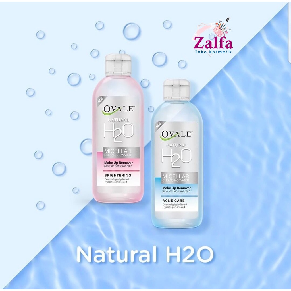 Ovale Natural H2O Micellar Cleansing Water 100ml (NEW)