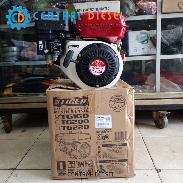 Mesin penggerak/ Gasoline engine Tiger GX160 5,5 PK