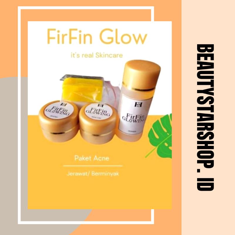 Firfin Glowing Paket Acne Berjerawat