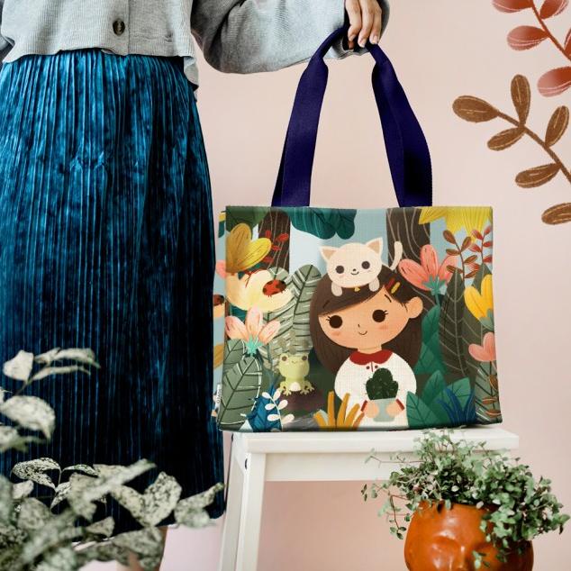 SOVLO x ILUSTRATOR LOKAL - Tote Bag MelissaChaw13