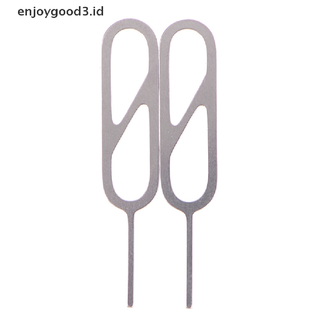 10 Pcs Alat pin Kunci eject Bahan stainless steel Untuk Baki Kartu Sim