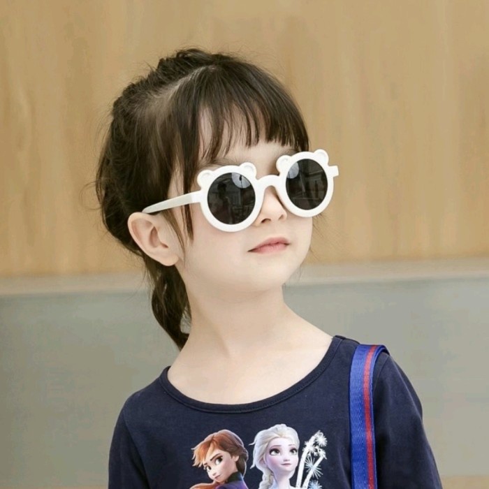 Kacamata Anak Korea fashion Telinga Beruang Bear Kaca Mata New Trend