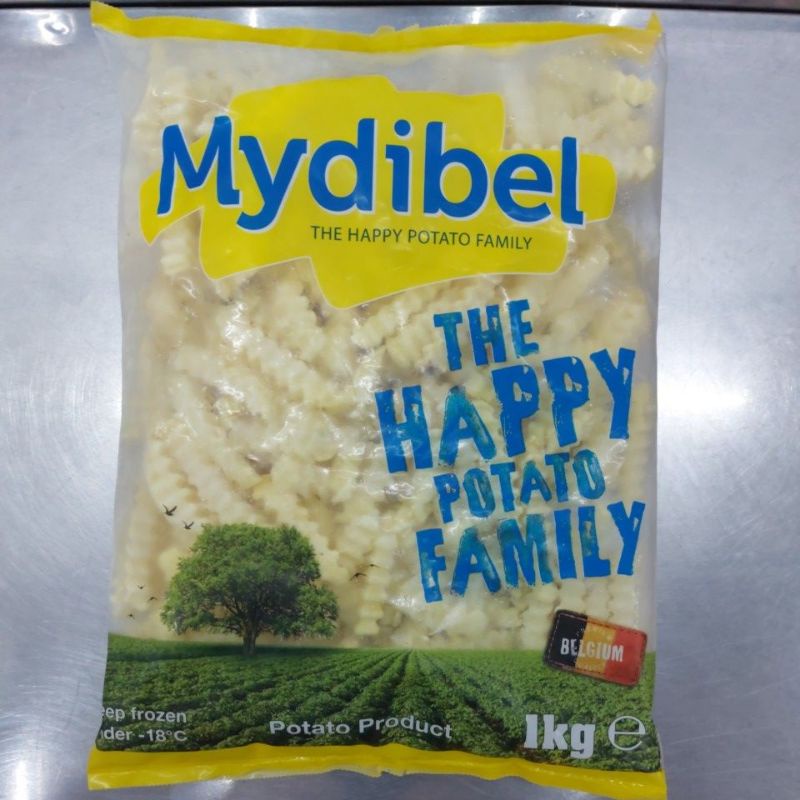 MYDIBEL CRINKLE CUT 1KG