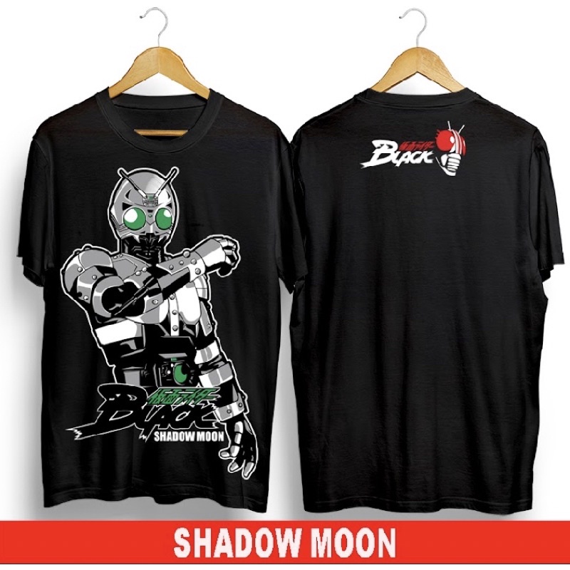 Custom Kaos Sablon Bisa reques nama atau gambar T-shirt Kaos/Baju Distro Original Baja hitam Shadow 