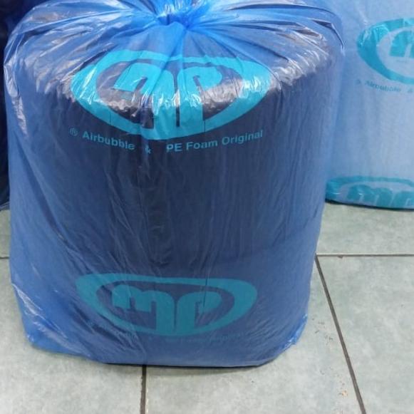 

buble wrap hitam/bening MP 50cm x 50mtr - Putih