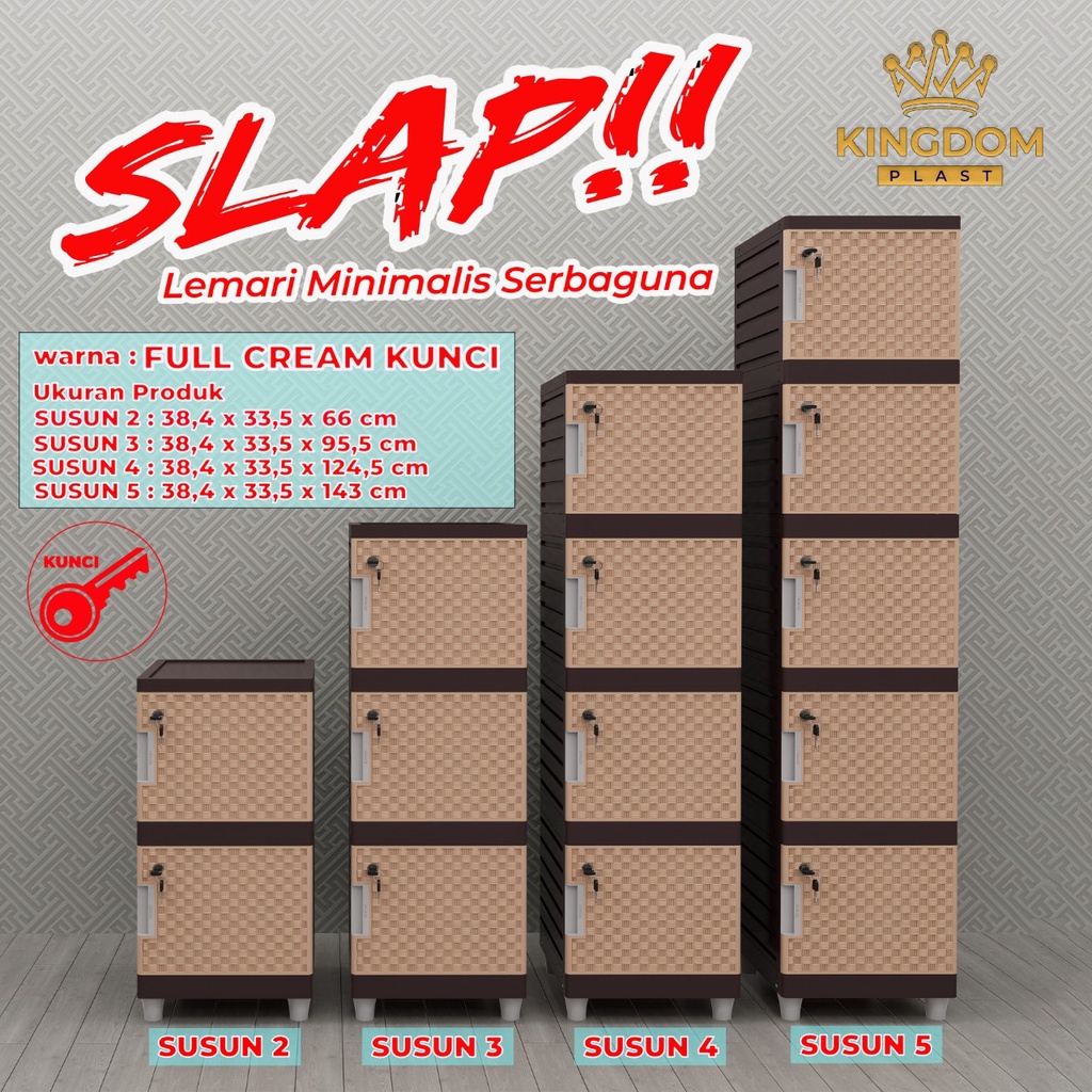 FULL KUNCI SLAP LEMARI PAKAIAN MINIMALIS KINGDOM SLAP PUTIH LEMARI SWING LEMARI PLASTIK LEMARI BAJU LEMARI ROTAN LEMARI MURAH SLAP FULL CREAM KUNCI