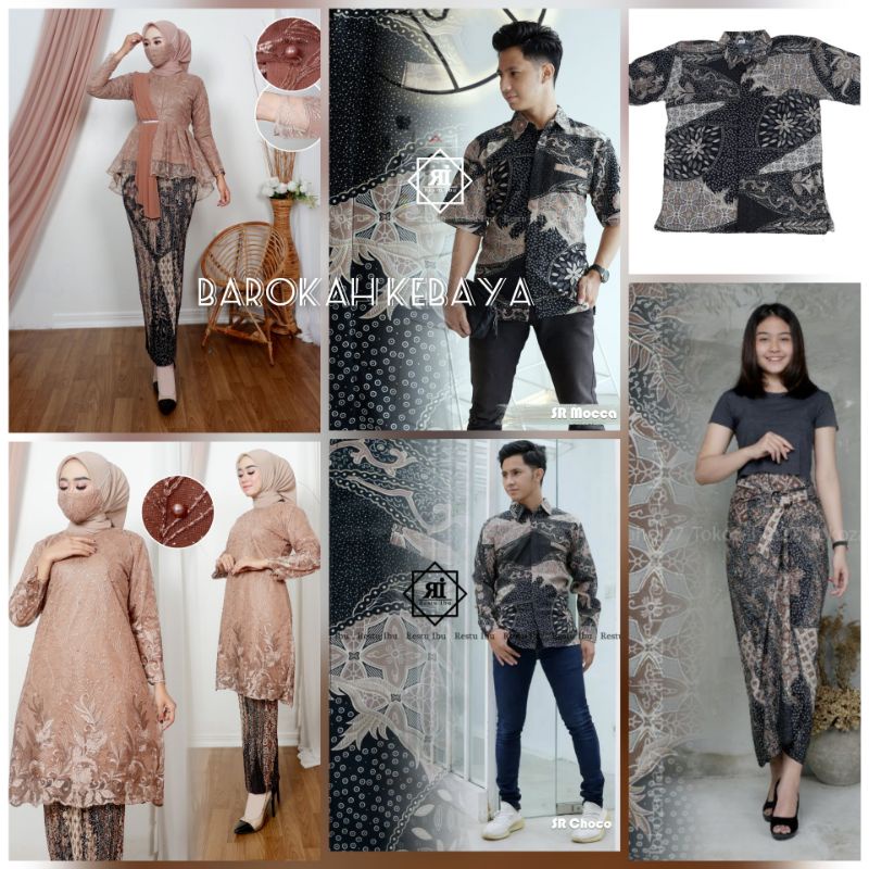 KEBAYA COUPLE KELUARGA / SERAGAMAN KEBAYA / BATIK COUPLE