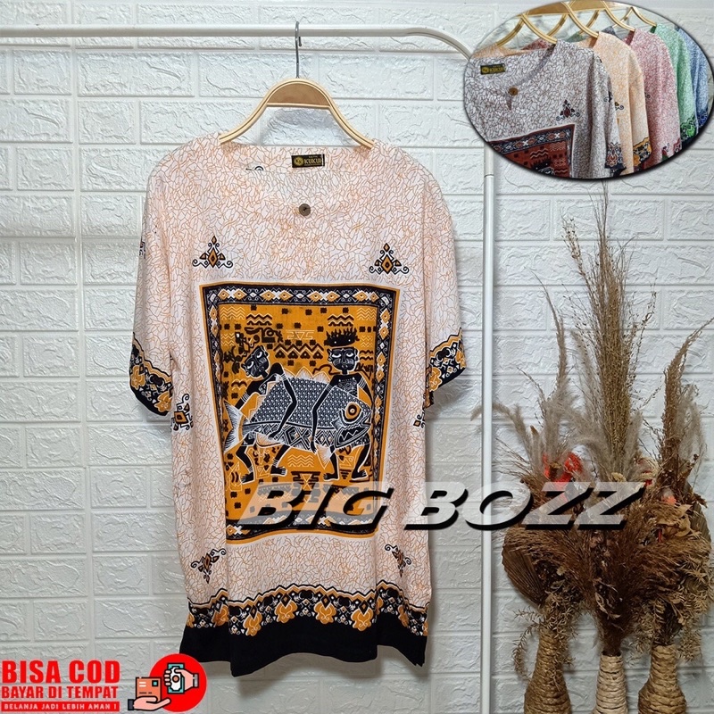 BAJU ASMAT MOTIF SINGKUR KAOS BALI RAYON ADEM GROSIR