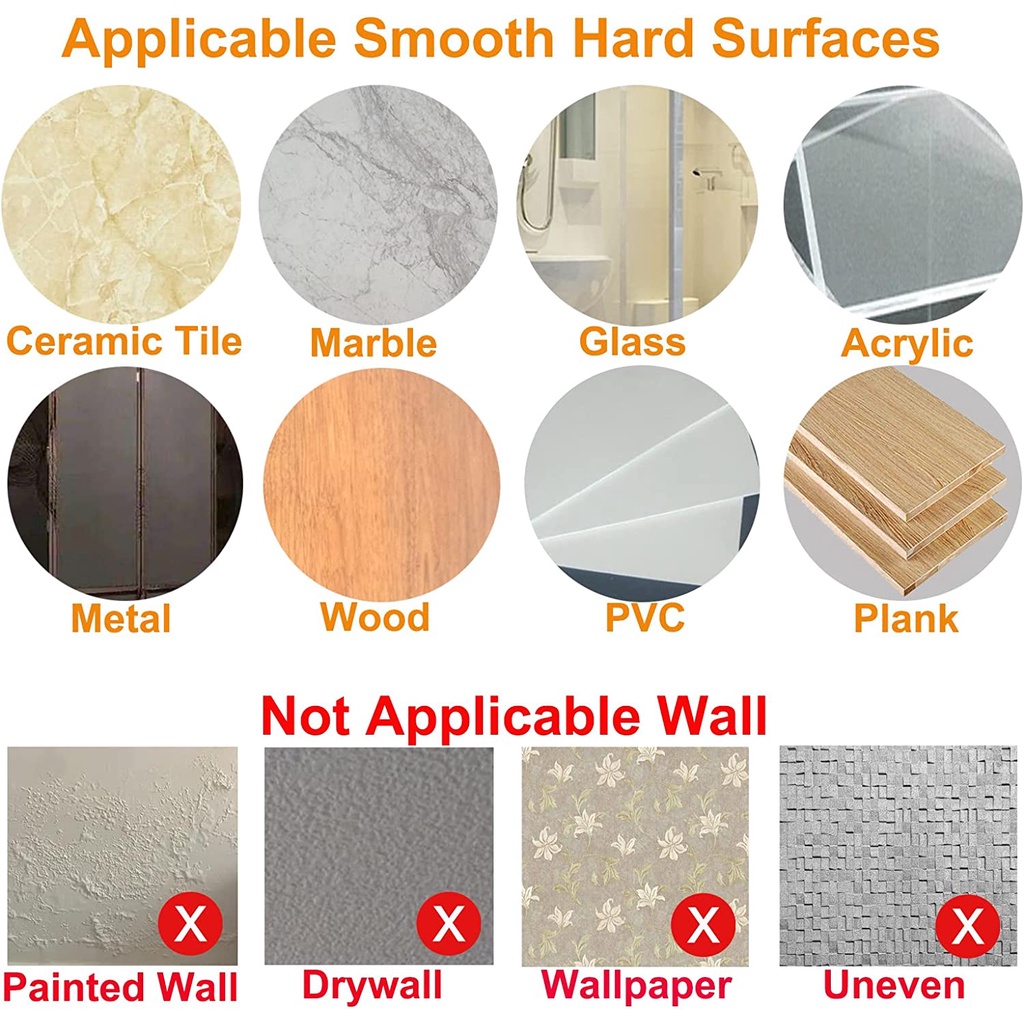 Gantungan Hook Dinding Tempel Stainless Steel Single adhesive Hook Hanger 3M - 1 pcs