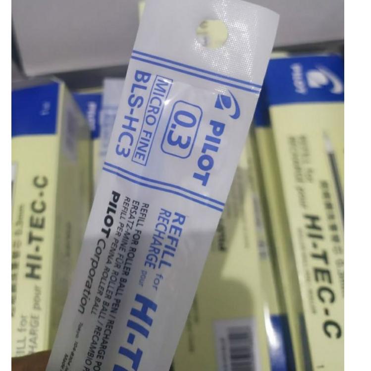 

★ refill isi ulang hi tec pilot 0.3 lusinan per pak ㆊ
