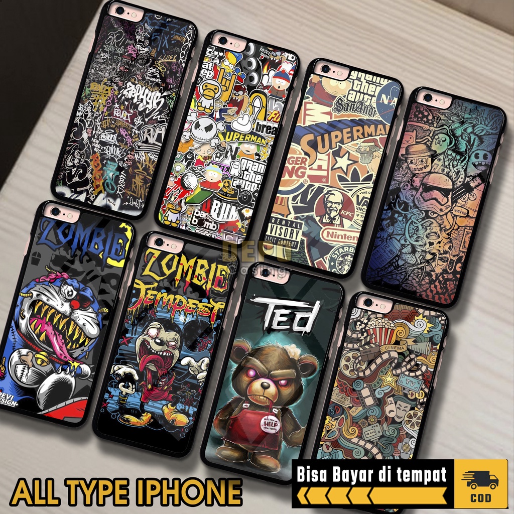 Case Iphone 6 Plus 6S Plus Casing Iphone 6 Plus 6S Plus Depo Casing [GRFY] Case Glossy Case Aestheti