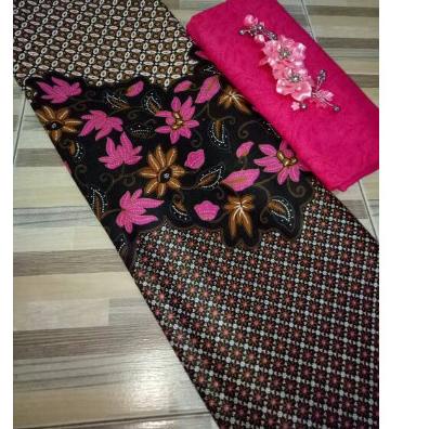 KAIN BATIK CLASIK/KAIN BATIK PEKALONGAN/KAIN SOLO/BATIK TULIS/SUTRA - Biru, Batik Saja