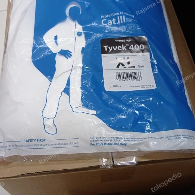 Baju Tyvek / Safety Tyvek Dupont