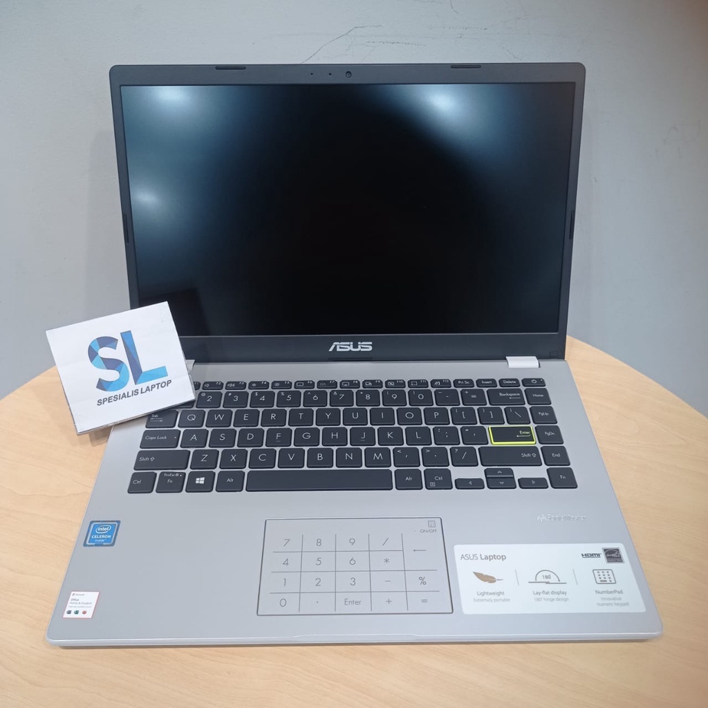 LAPTOP SLIM DESIGN Asus Vivobook E410KA / E410MA / L410MA / L510MA N4020 N4500 N5030 512GB SSD FHD