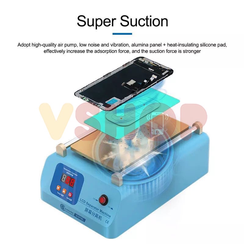 MESIN PEMISAH KACA TOUCHSCREEN - SEPARATOR SUNSHINE S-918L 8.5 INCH