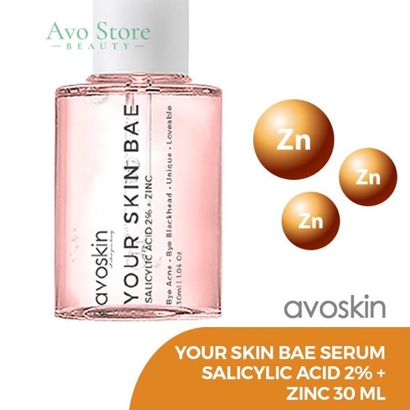 Avoskin YSB serum Salicylic Acid 2% + Zinc 30ML [ Eksfoliasi / Exfoliating ]