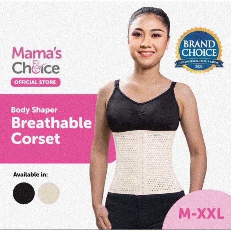 Mama's Choice Body Shaper Breathable Corset - Korset Pembentuk Badan