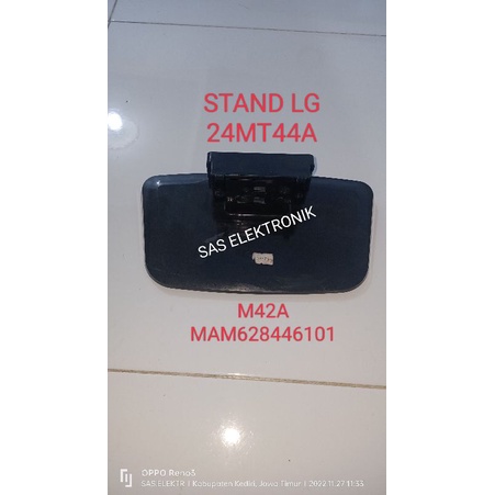 STAND KAKI PEDESTAL DUDUKAN TV LED LG 22-24 INCH 22MN42A 22MN42 A  24MT44A 24MT44 A