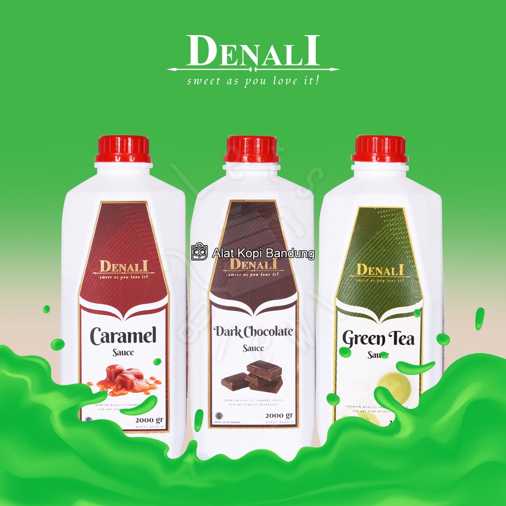

Denali Sauce Flavour Dark Chocolate Caramel Green Tea 2000gr