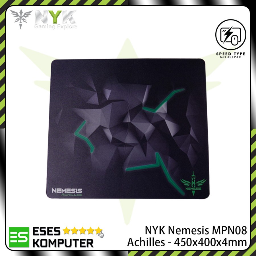 Mousepad NYK Nemesis MP-N08 MPN08 Achilles - Gaming - Speed Edition