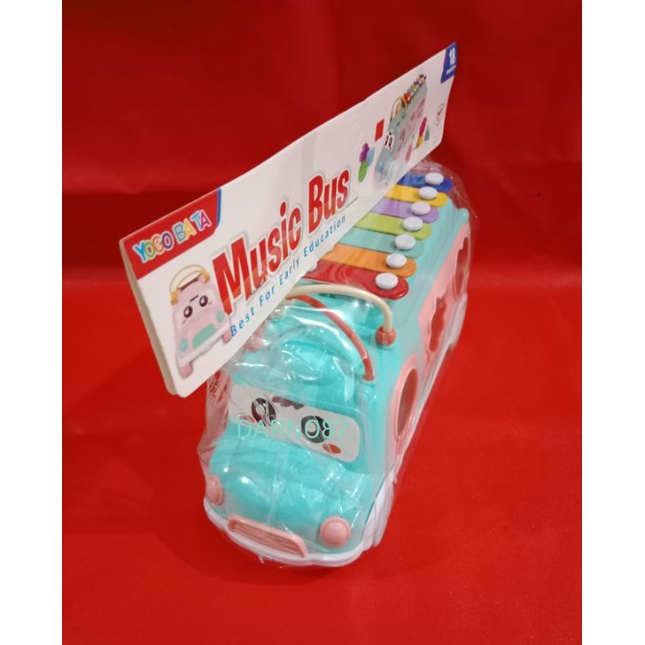 MAINAN MUSIC BUS XYLOPHONE / PUZZLE  YE 20