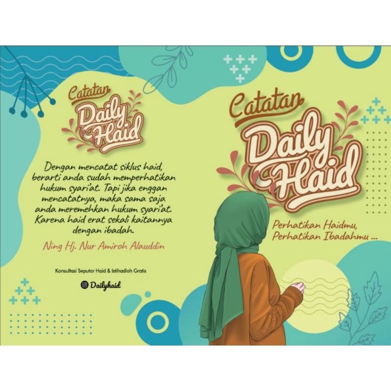 

TERBARU !!! Catatan Daily Haid / Buku catatan haid Ning Amiroh