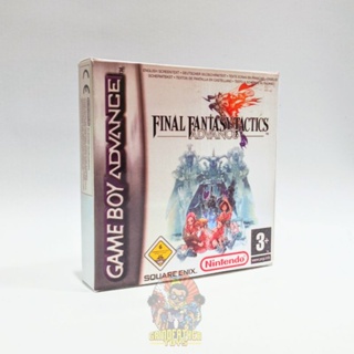 Custom Box Packaging Kaset Cartridge Final Fantasy Gameboy Advance