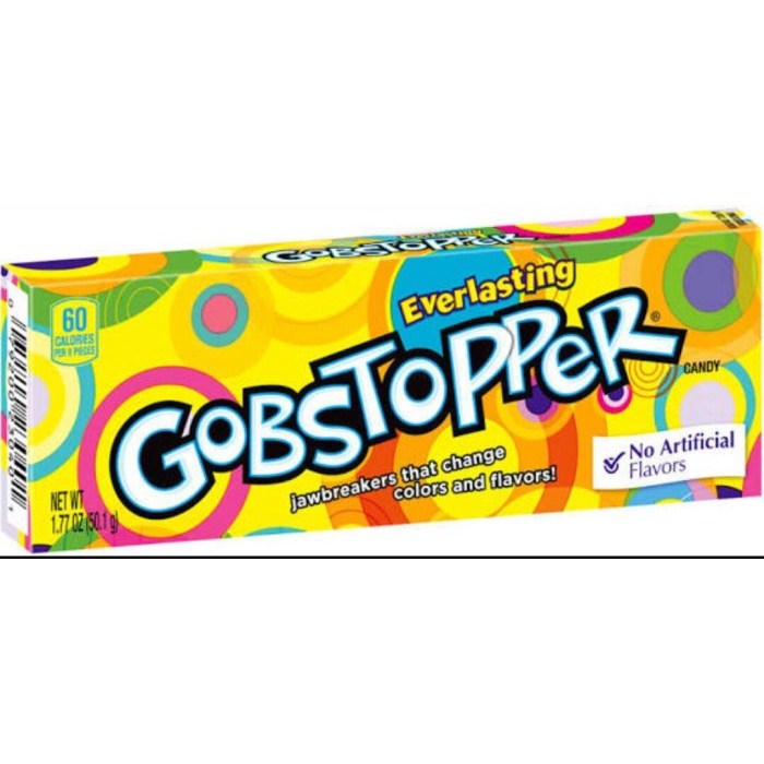 

Gobstopper Yummy Fruity Jawbreaker Confectionery Candy Permen Import